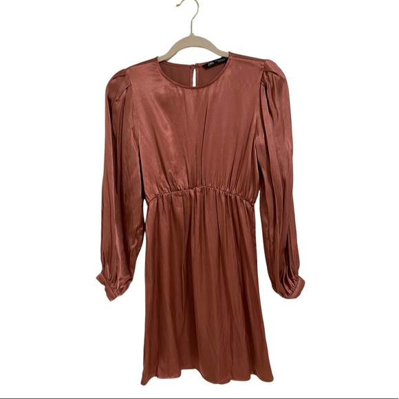 Zara Dresses & Skirts - Zara Long Bell Sleeve Dress